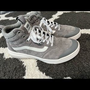 Mens grey suede Vans